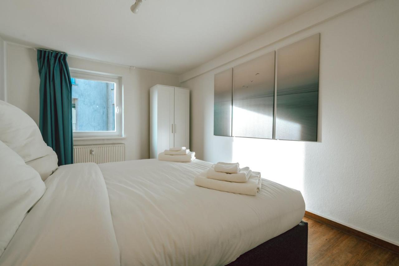 Zentral Gelegenes Premium-Apartment Mit Viel Tageslicht Гамбург Экстерьер фото